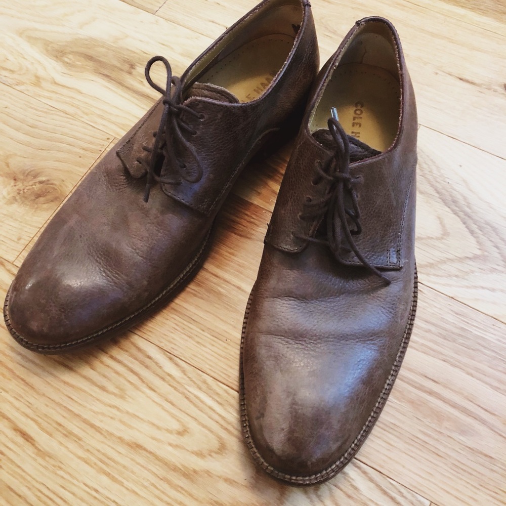Cole Haan Brown Oxford Dress Shoe